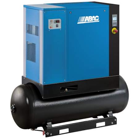 ABAC Air Compressors 10 HP 131 Gal 150 Max PSI Stationary Electric (208, 230, 460 Volt) Rotary Air Compressor 10S" series with Dryer N/A