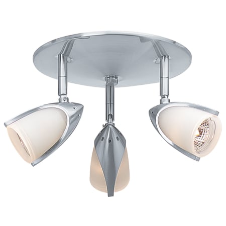 Shown in Brushed Steel / Opal