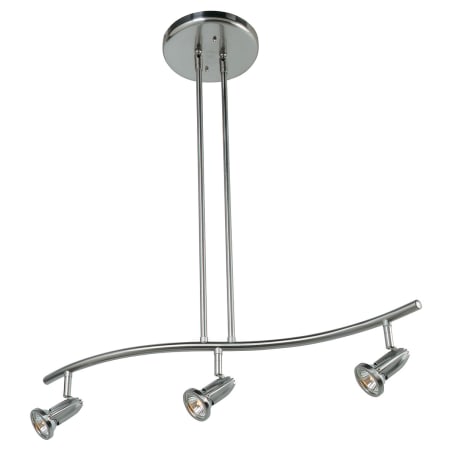 Shown in Brushed Steel