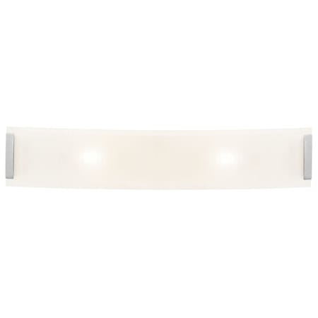 Shown in Brushed Steel / Line Frosted