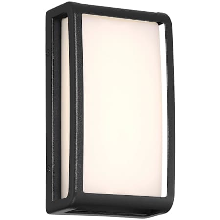 Access Lighting Montana 9" Tall LED Marine Grade Outdoor Wall Sconce Black / White