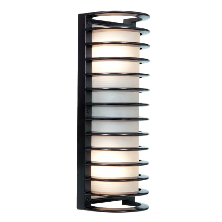 Access Lighting Bermuda 2 Light Outdoor Wall Sconce - 17" Tall with Frosted Glass Shades Bronze