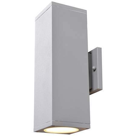 Access Lighting Bayside 2 Light 12" Tall Integrated LED Outdoor Wall Sconce Satin / Frosted