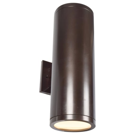 Access Lighting Sandpiper 2 Light 18" Tall LED Wall Sconce Bronze / Frosted