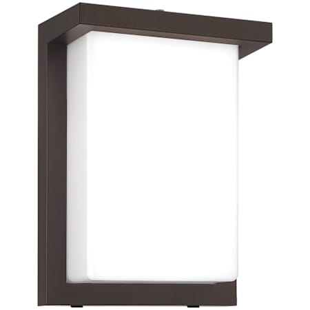 Access Lighting Sequoia 8" Tall LED Marine Grade Outdoor Wall Sconce Black / White
