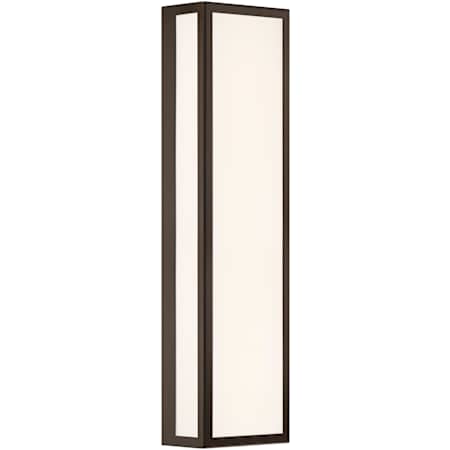 Access Lighting GEO 26" Tall LED Marine Grade Outdoor Wall Sconce Bronze