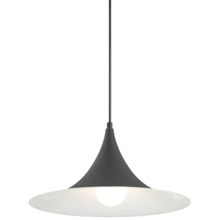 Access Lighting Cove 18" Tall LED Wall Sconce Black / White