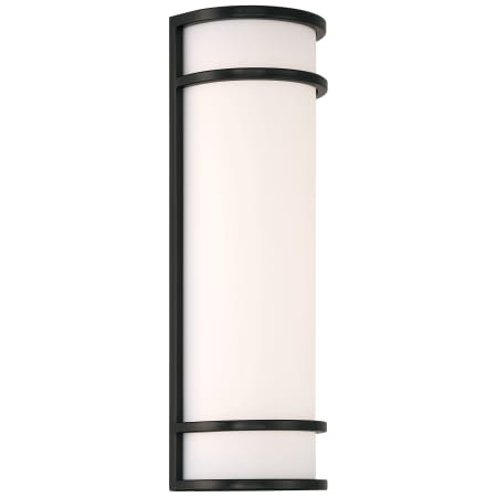 Access Lighting Cove 24" Tall LED Wall Sconce Black / White