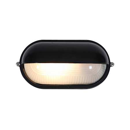 Access Lighting Nauticus Single Light 4-1/4" High LED Outdoor Wall Sconce - ADA Compliant Black