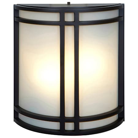 Access Lighting Artemis 2 Light 12" Tall Wall Sconce- 2700K Bronze / Opal