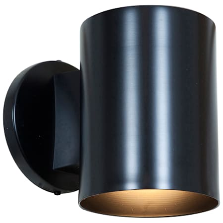 Access Lighting Poseidon 6" Tall LED Wall Sconce Black