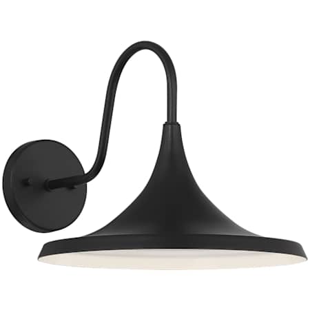 Access Lighting Pella 11" Tall LED Outdoor Wall Sconce Black / White