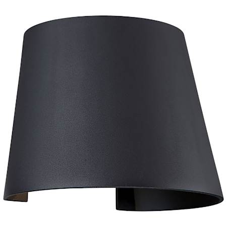 Access Lighting Cone 6" Tall LED Outdoor Wall Sconce- 3000K Black