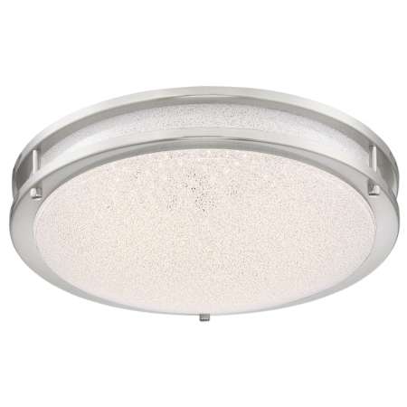 Access Lighting Sparc 16" Wide LED Flush Mount Bowl Ceiling Fixture Chrome