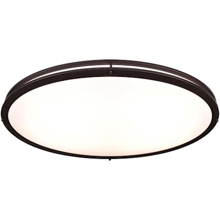 Access Lighting Solero III 18" Wide LED Flush Mount Ceiling Fixture Bronze