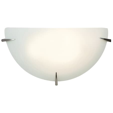 Access Lighting Zenon Single Light 5-5/8" High LED Wall Sconce - ADA Compliant Brushed Steel