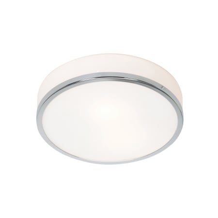 Access Lighting Aero 10" Wide LED Flush Mount Bowl Ceiling Fixture Chrome / Opal