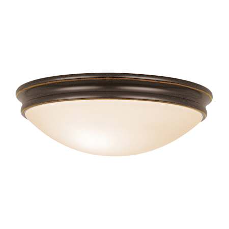 Access Lighting Atom 2 Light Flush Mount Ceiling Fixture Oil Rubbed Bronze / Opal