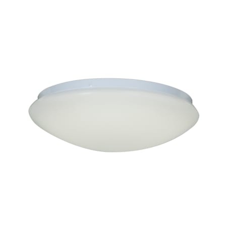 Access Lighting 1 Light 11" Wide LED Flush Mount Ceiling Fixture from the Catch Collection White / Acrylic