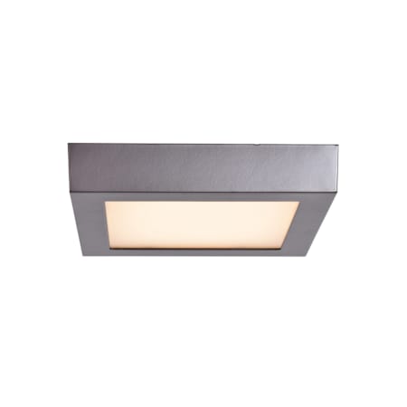 Access Lighting Strike 2.0 Single Light 7" Wide LED Flush Mount Ceiling Fixture with Acrylic Shade Bronze