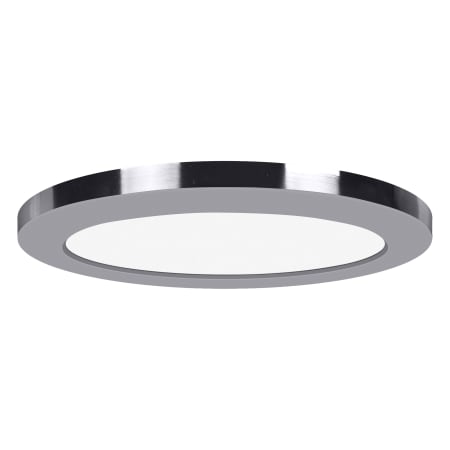 Access Lighting ModPLUS 9" Wide LED Flush Mount Ceiling Fixture Brushed Steel
