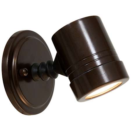 Access Lighting Myra 4-1/2" Tall Marine Grade Adjustable Spotlight Wall Sconce Bronze / Clear