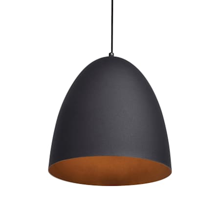 Access Lighting Nostalgia 12" Wide Pendant Matte Black