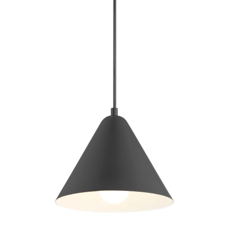 Access Lighting Ford 10" Wide LED Mini Pendant Matte Black