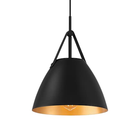Access Lighting Tanner 11" Wide Pendant Matte Black