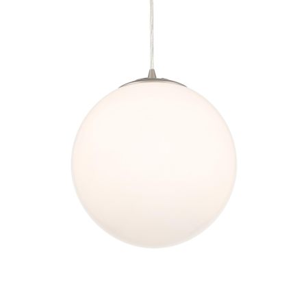 Access Lighting Pearl 10" Wide Mini Pendant Brushed Steel