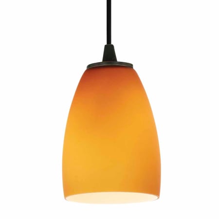 Access Lighting Sydney 1 Light Mini Pendant Oil Rubbed Bronze / Amber