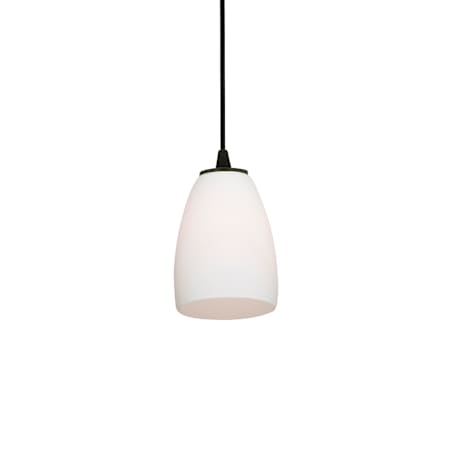 Access Lighting Sherry 1 Light LED Pendant - 5" Wide with Opal Shade Oil Rubbed Bronze