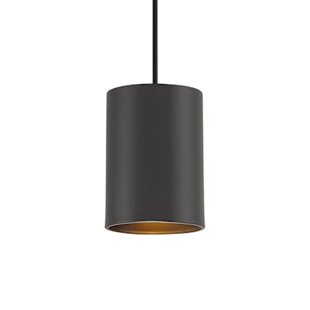 Access Lighting Pilson 5" Wide Mini Pendant Matte Black