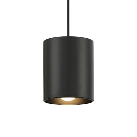 Access Lighting Pilson XL 6" Wide LED Mini Pendant Matte Black