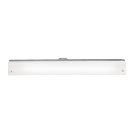 Access Lighting 1 Light 28" Wide LED ADA Compliant Vanity Light from the Vail Collection Brushed Steel / Opal