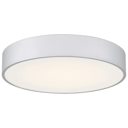 Access Lighting Como 14" Wide LED Flush Mount Drum Ceiling Fixture Satin