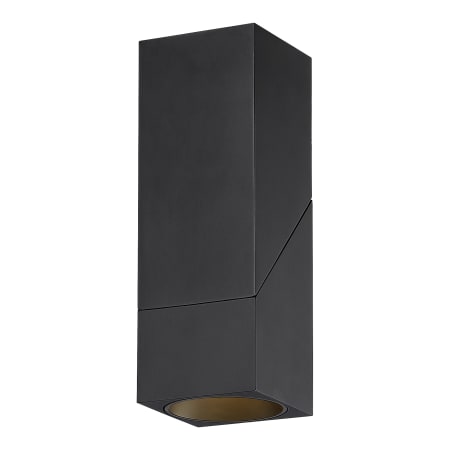Access Lighting Transformer 3" Wide LED Flush Mount Outdoor Ceiling Fixture - 3000K Black / Clear