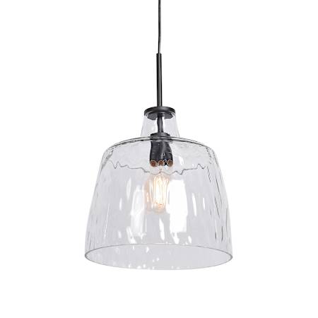 Access Lighting Simplicite Single Light 11" Wide Pendant Black