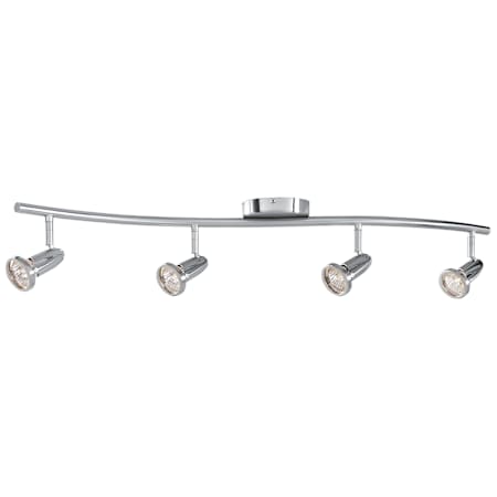 Access Lighting Cobra 4 Light Ceiling or Wall Spotlight Brushed Steel