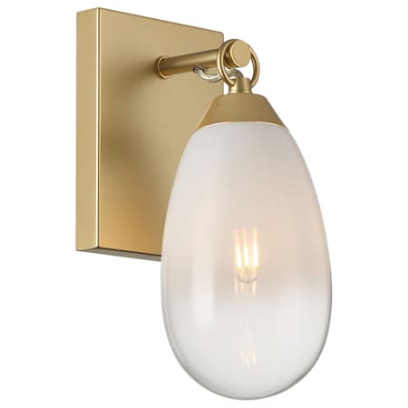 Access Lighting Ombre 11" Tall LED Wall Sconce Antique Brass