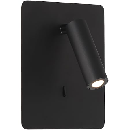 Access Lighting Villa 8" Tall LED Wall Sconce Matte Black