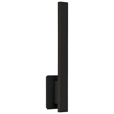 Access Lighting Haus 21" Tall LED Wall Sconce Matte Black