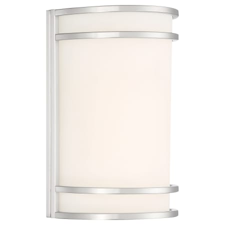 Access Lighting Lola 10" Tall LED Wall Sconce Brushed Steel