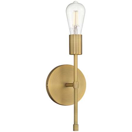 Access Lighting Iconic II 11" Tall LED Wall Sconce Antique Brushed Brass