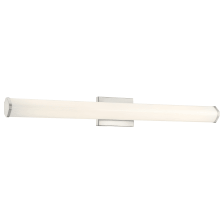 Access Lighting Summit 36" Wide Integrated LED Bath Bar - 3000K Brushed Steel / Acrylic