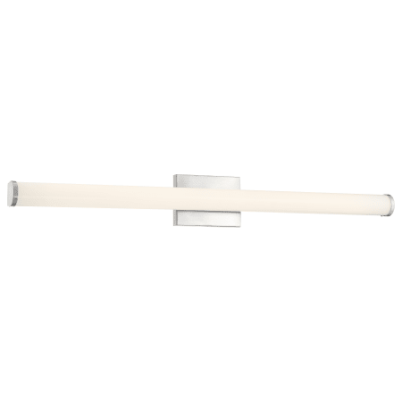 Access Lighting Arc 36" Wide Integrated LED Bath Bar - 3000K Brushed Steel / Acrylic