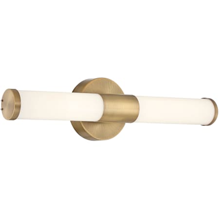 Access Lighting Retreat 18" Wide LED Bath Bar Antique Brushed Brass / Opal