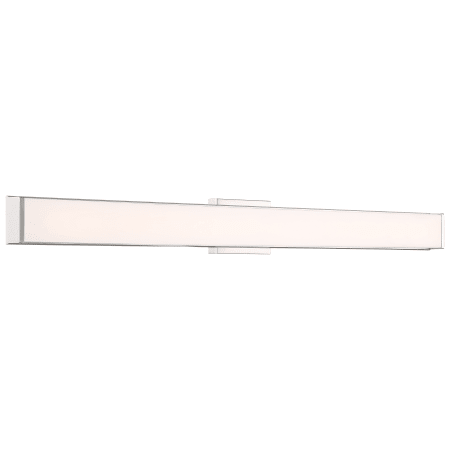 Access Lighting Citi 48" Wide LED Vanity Light Brushed Steel