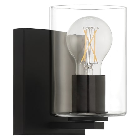 Access Lighting Oslo 7" Tall LED Wall Sconce Matte Black