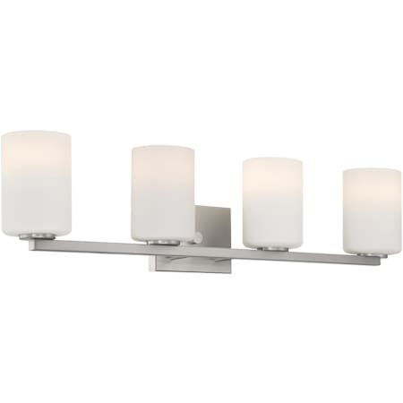 Access Lighting Sienna 30" Wide Vanity Light Brushed Steel